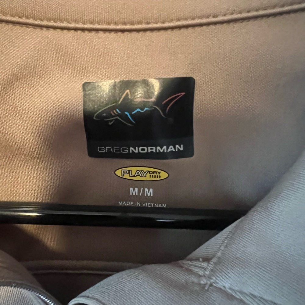 Greg Norman Tan Q-Zip